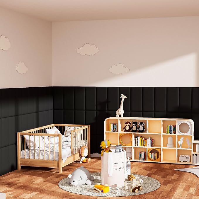 3D Anti-Collision Wall Padding Kids, Self-Adhesive Panels - Image 6