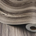 Wood Grain Peel and Stick Floor Tiles – 11.8” Width, Full Roll Length of 118" – by auxua