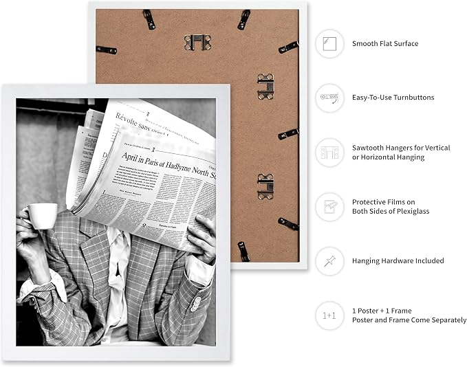Poster Master Woman Reading Newspaper - Image 2