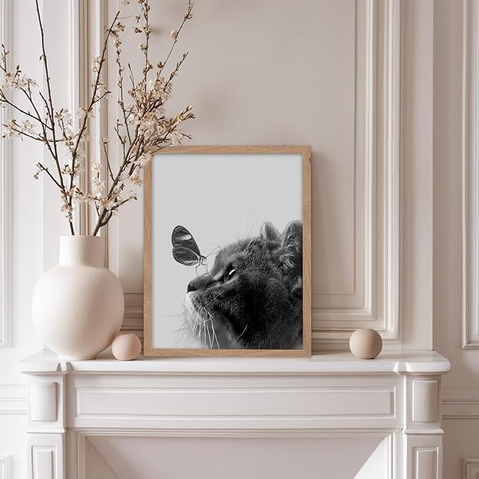 Poster Master Butterfly on Cat Print - Image 5