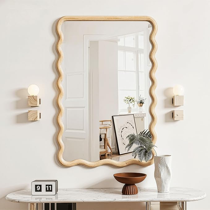 Wavy Mirror for Wall, for Bedroom, Living Room - Image 2