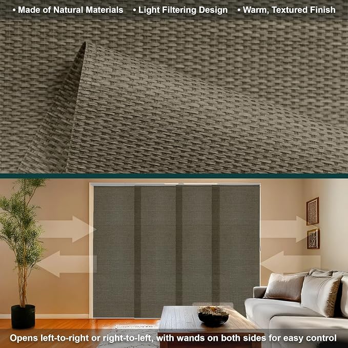 CHICOLOGY Panel Track Vertical Blinds - Image 3
