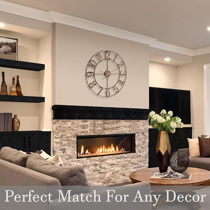 Sorbus Large Wall Clock for Living Room Decor - Image 3