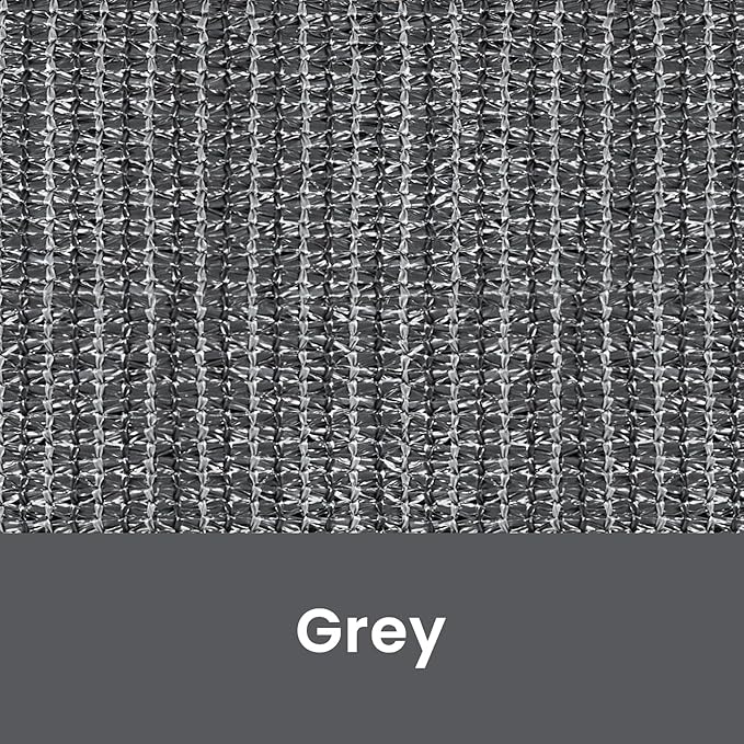 7'W x 6'H Gray Patio Shades Roll up Outdoor Roller Shade Crank Wand Blind - Image 9