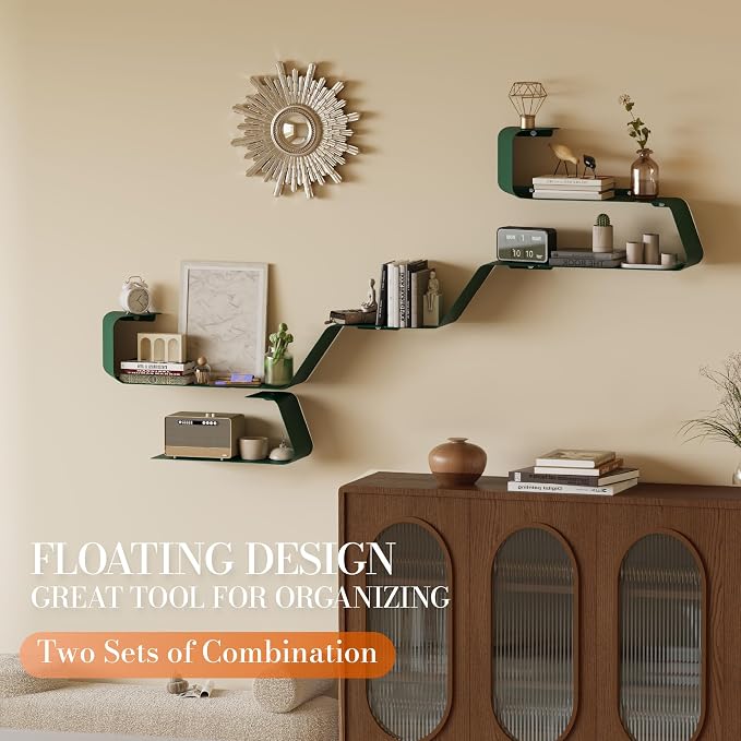 Floating Shelves, Wall Shelf, Book Shelf, Display Shelves - Image 7