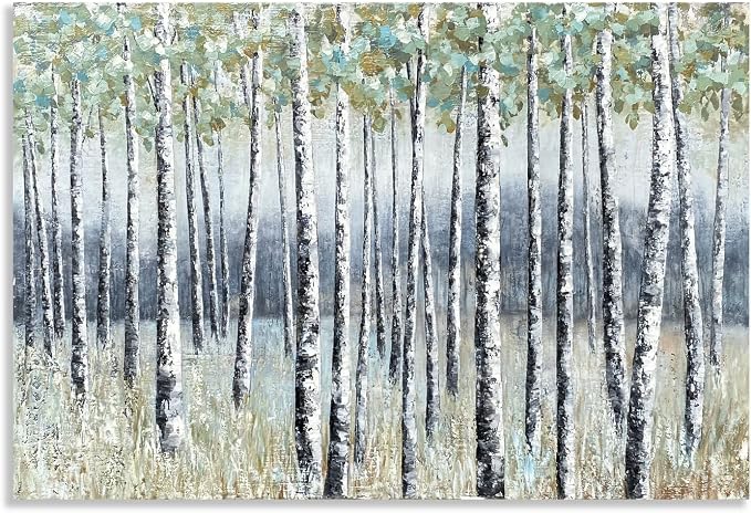 Yihui Arts Aspen Tree Paintings - Image 3