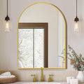 FICTOR Bathroom Mirror for Wall, Arched Vanity Bathroom Mirror for Over Sink by FICTOR