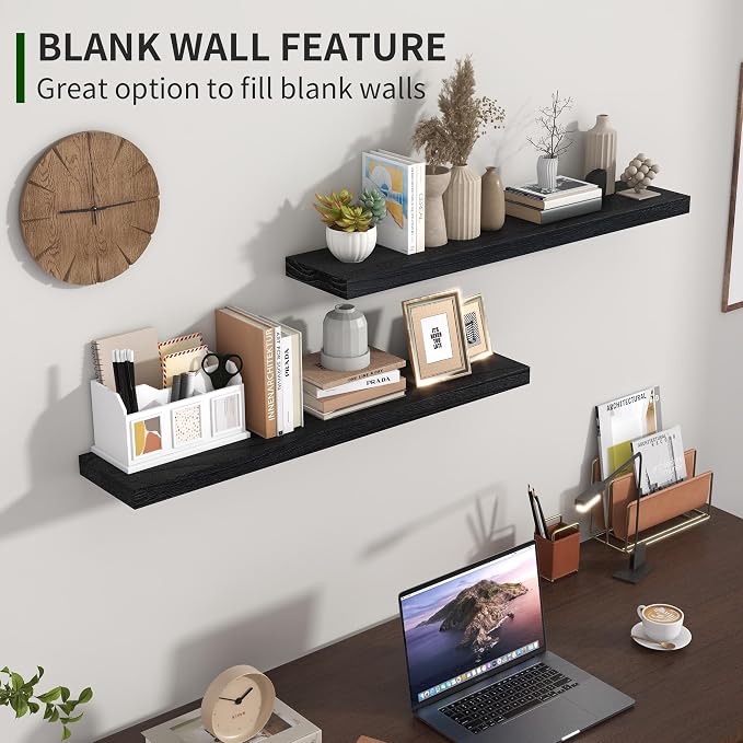 Marsmiles Wood Floating Shelves - Image 6