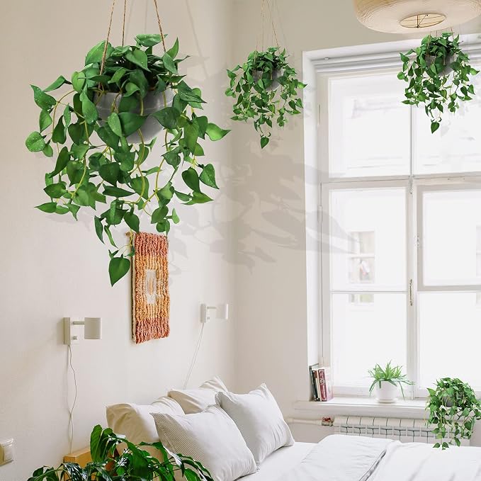 TNNTOPELE Hanging Plant Fake Plants - Image 8