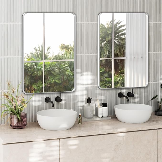 Delma Bathroom Vanity Mirror, High-Definition Bathroom Mirror, Versatile - Image 7