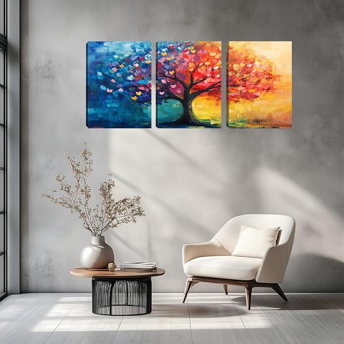 Kuiluuye 3 Pieces Sun Sbstract Wall Decor Motivational Office Wall Decor - Image 5