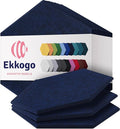 Acoustic Panels 12-Pack Soundproof Wall Panels 14"X12.1"X0.4" Sound Panels High by EkkogoAcousticPanels
