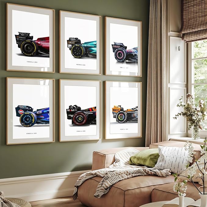 CSLGQGV Car Posters Classical Supercar Prints Vintage Racing Car Canvas Painting - Image 3