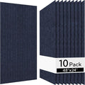 Olanglab Acoustic Wall Panels 10 Pack, 48 x 24 per Acoustic Panels Sound by Olanglab