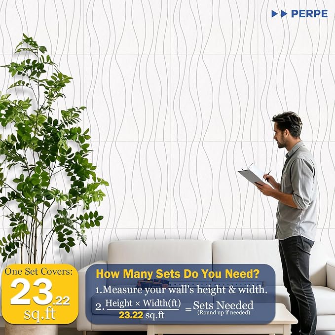 6 PCS Acoustic Panels, 23.6x23.6'' Self-Adhesive Soundproof Wall Panels - Image 3