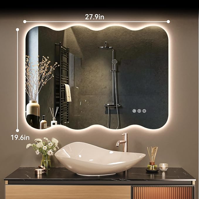 Hasipu Wavy Full Length Mirror - Image 2