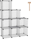 C&AHOME Wire Cube Storage, 9 by CAHOME