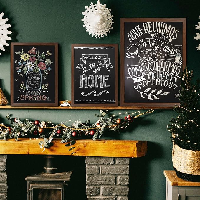 4 THOUGHT Chalk Board 24" x 36", Magnetic Large Chalkboard - Image 8