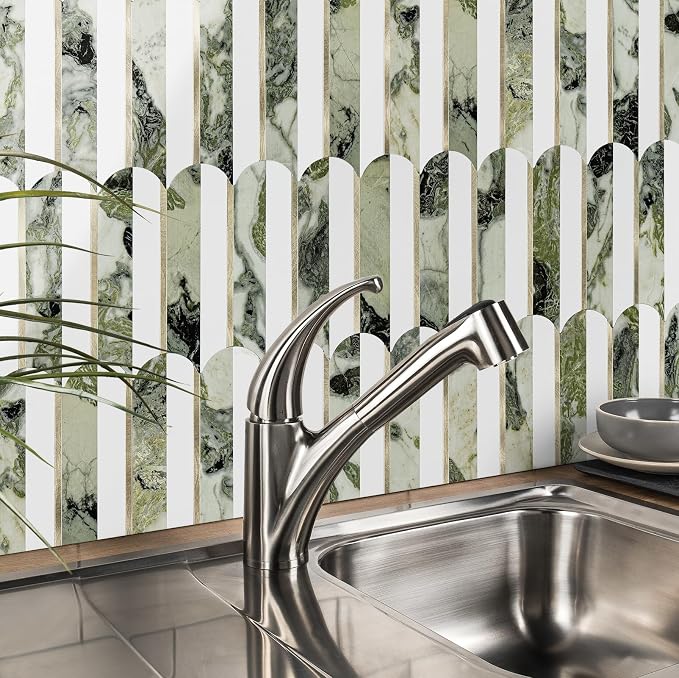 Vamos Tile Peel and Stick Backsplash Seamless Tile, 10-Sheets Stick on - Image 8