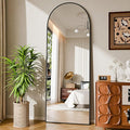 59"x16" Floor Mirror Full Length, Arched Full Length Mirror by Unknown