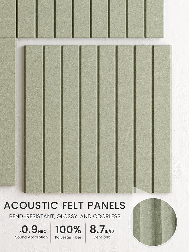 Bumusty Large Cork Board Alternative-48 x 36" Felt Bulletin Board Tiles - Image 3