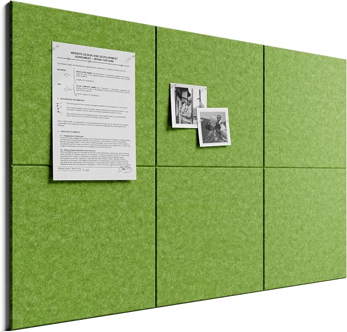 Bumusty Large Cork Board 36" x 24" Alternative by BUMUSTY