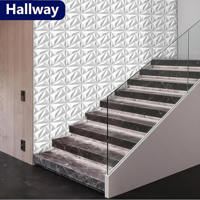 3D Wall Panel for Interior Wall Decor, PVC Wall Panels for Living Room Bedroom - Image 9