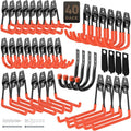 40 Pack Garage Hooks, Heavy Duty Steel Wall Mount Utility Hangers by YouthZeal