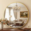 Antok 24 Inch Round Mirror for Wall, Round Bathroom Mirror, Circle Wall Mirrors by AntokMirror