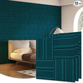 Velvet 3d wall panels for Interior wall Decor peel and stick, Soundproof by Unknown