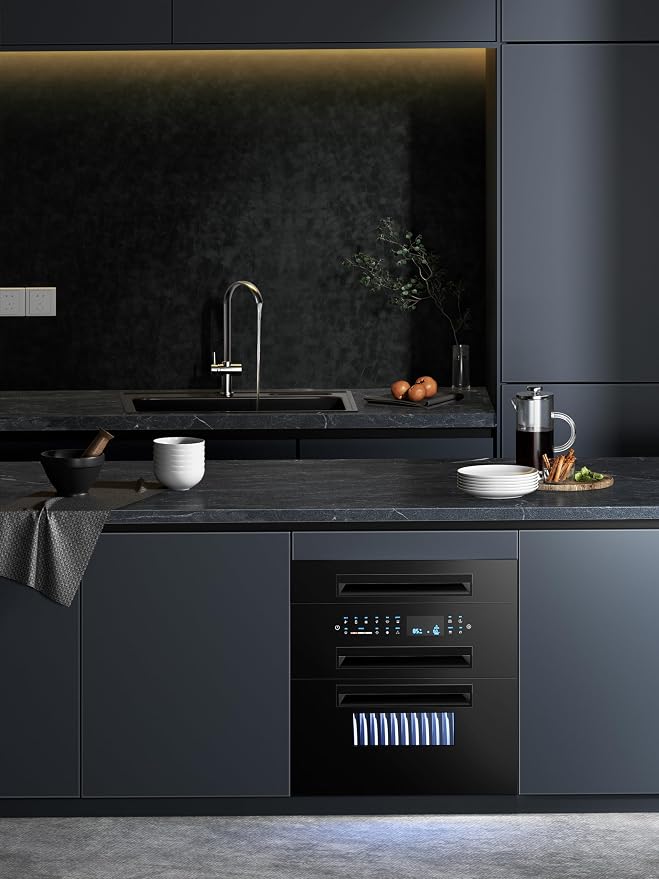 Yasinet Peel and Stick Wallpaper Black Removable Wallpaper Modern Black Contact - Image 9