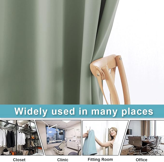 RYB HOME Privacy Room Divider Curtains - Image 5