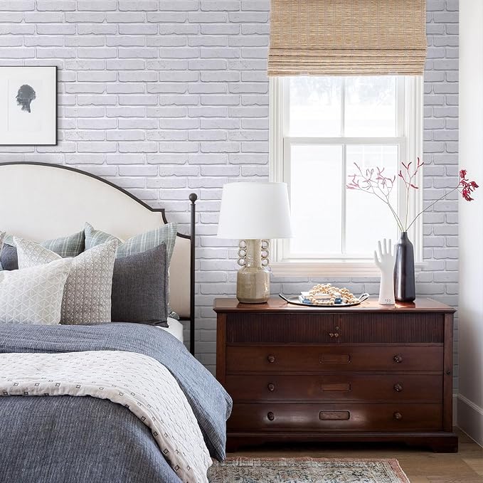 Commomy 3D Peel and Stick Brick, Ultralight Thin PVC Faux Brick Wall Panels - Image 6