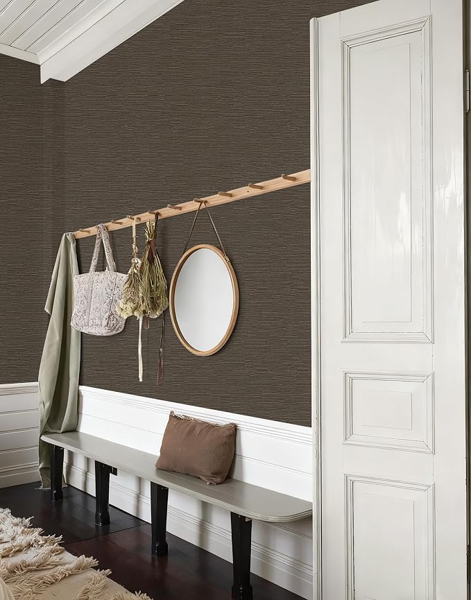 YXTII 20.8" x 196.8" Textured Peel and Stick Wallpaper - Image 4