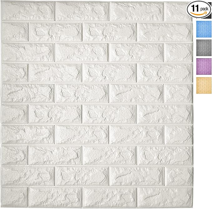 Art3d 11-Pack Peel and Stick 3D Wall Panels by Art3d