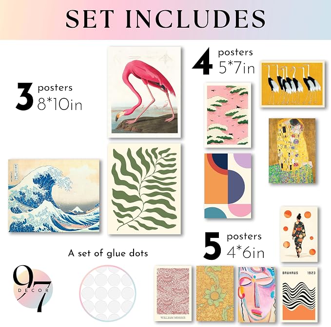 97 Decor Artsy Eclectic Wall Art - Image 2