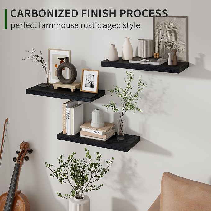 Marsmiles Wood Floating Shelves - Image 6