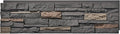 Faux Stone Wall Panels 1-Pack PU Stone Veneer Siding, Mortarless 46.25x12.88 by Wallwell