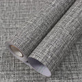WADILE Grasscloth Peel and Stick Wallpaper 15.7in x 393.7in, Textured Contact by WADILE