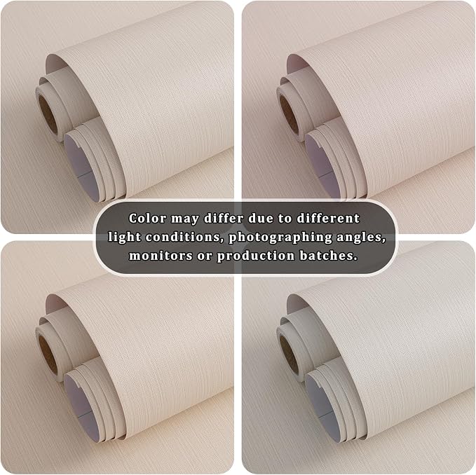 FUKU MON Beige Yellow Grasscloth Fabric Wallpaper 23.6" X 393" Thick Classic - Image 4