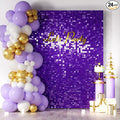 COKAOBE Purple Shimmer Wall Backdrop, Photo Backdrops by COKAOBE
