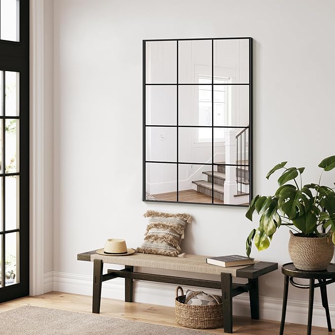 Window Mirrors for Wall Decor, Wall Mirrors Decorative Window Pane 24 x 36 - Image 7