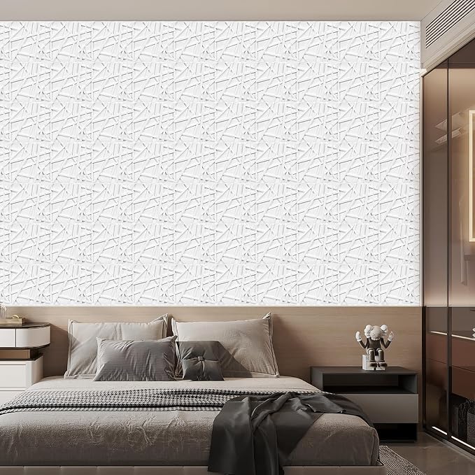 Heikki 30 Pack 3D Wall Panel for Interior Wall Décor, PVC Flower Textured Wall - Image 7