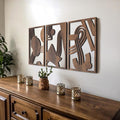 qmmp Modern Wooden Wall Sculptures by qmmp