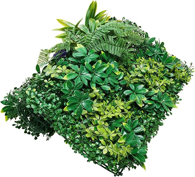 VEVOR Artificial Grass Wall Panels, 3D Combination Greenery Boxwood Panel - Image 11