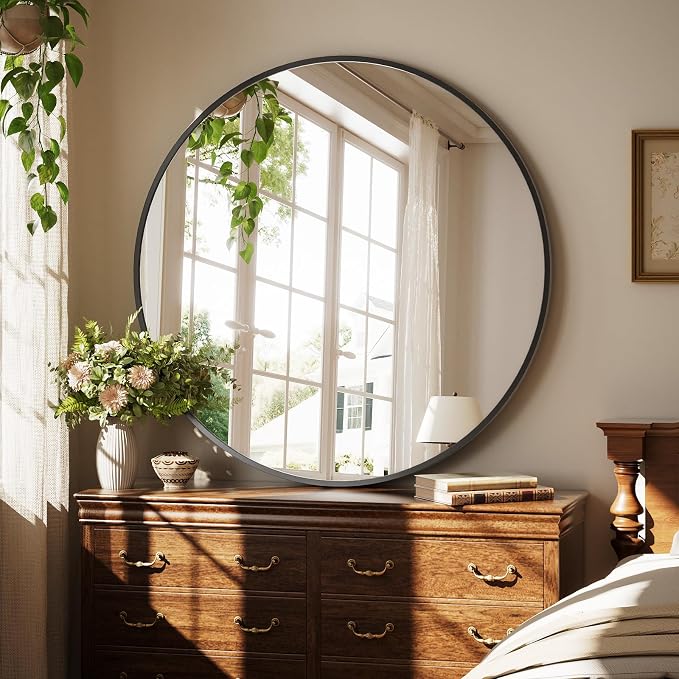 XRAMFY 40 Inch Round Mirror - Image 2