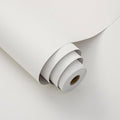 24"x393" White Grasscloth Peel and Stick Fabric Textured Contact Paper Linen by LVSHI