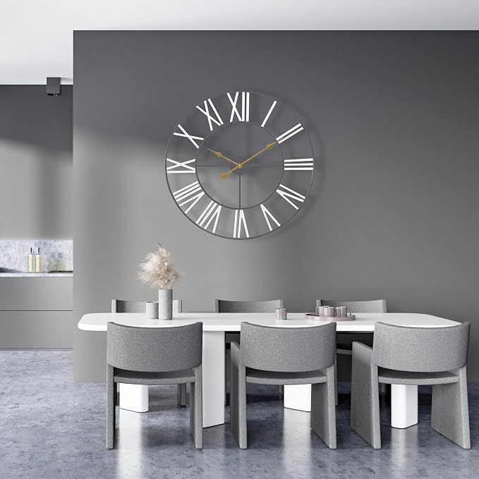 Sorbus Large Wall Clock for Living Room Decor - Image 2
