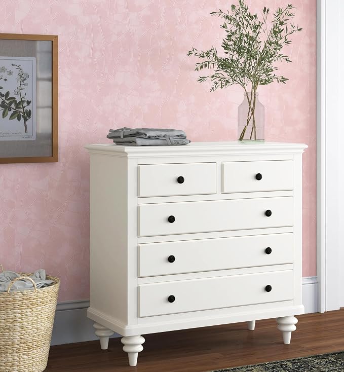 Yasinet 196.8×17.3" Pink Peel and Stick Wallpaper, Ultra-Strong Adhesion Wall - Image 2