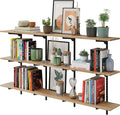 Wallniture Turin 60 Inch Long Adjustable Wall Shelf, Hanging Shelves by Wallniture